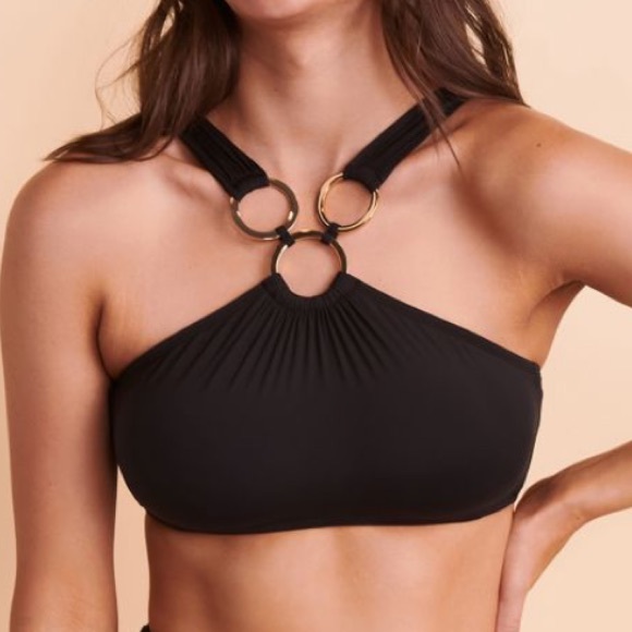 RING ME UP High Neck Bikini Top - Picture 1 of 12